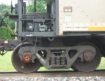 MRDX 00017, truck sideframe view